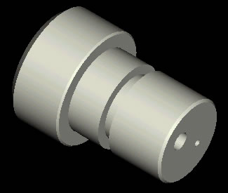 CNC-machined precision worm component
